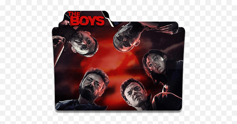 The Boys Tv Series Folder Icon - Designbust Boys Folder Icon Emoji,Boys Emoji