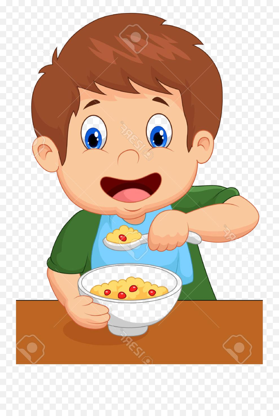 Eat Breakfast Clip Art - Eat Breakfast Clipart Emoji,Eating Emoji Png