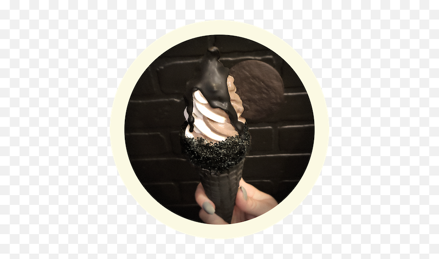 Perverted - Gelato Emoji,Chocolate Ice Cream Emoji