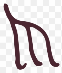 Egyptian Hair Hieroglyphics Symbol - Transparent Png U0026 Svg Hieroglyphics For Hair Emoji,Emojis Are The New Hieroglyphics