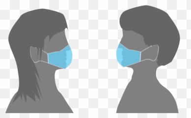 Face Masks And The Hearing Loss Community - Posability Guy With Aface Mask Silhouette Emoji,Masks Emotions