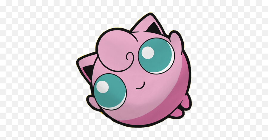 Jigglypuff Cute Balloon Pokemon Sticker - Happy Emoji,Jigglypuff Emoji