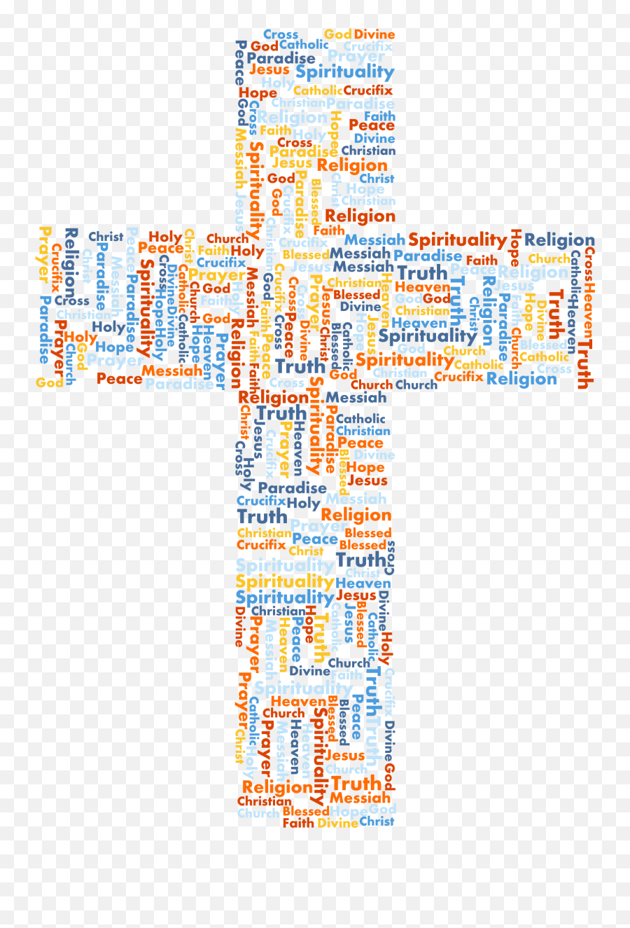 Faith Clipart Cross Faith Cross Transparent Free For - Transparent Religion The Word Emoji,Cross Fingers Emotions