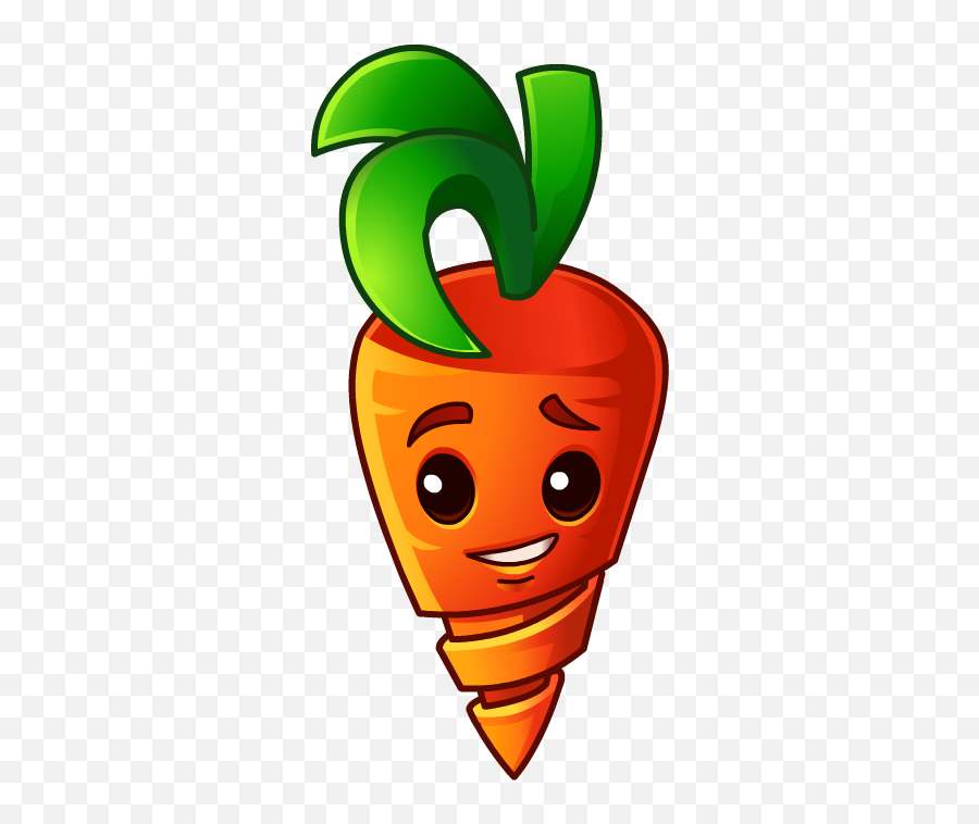 Plantas Contra Zombis Plantas Zombies - Pvz Carrot Emoji,Plants Vs Zombies Emoji