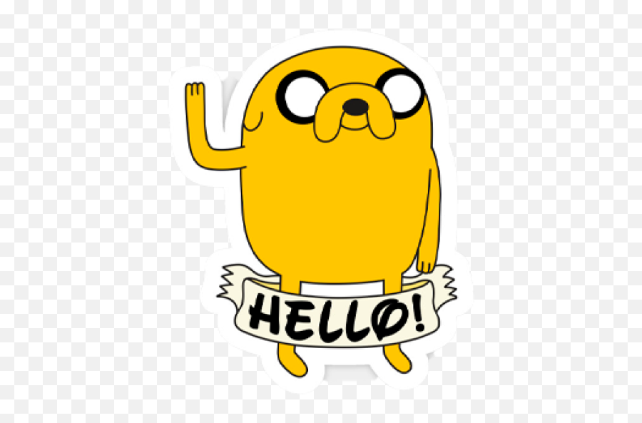 Sticker Maker - Finn And Jake Stickers For Whatsapp Emoji,Jake The Dog Emoji