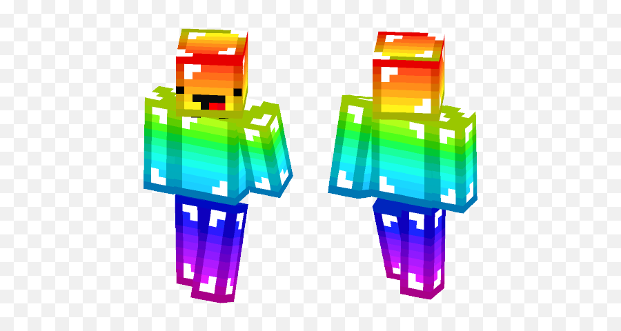 Download Rainbow Derp Minecraft Skin For Free - Minecraft Skins 64x64 Derpy Emoji,A Lot Of Derp Emojis