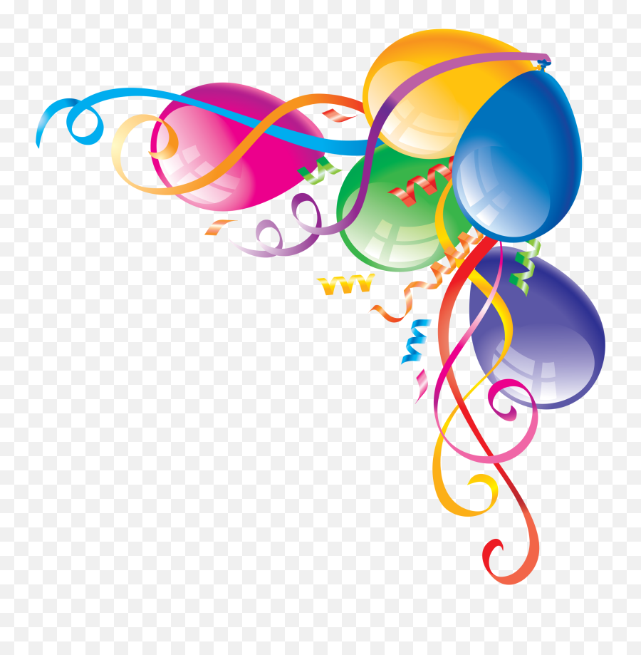 Download Anniversaire Balloon Modelling Joyeux Birthday - Clipart Birthday Party Invite Emoji,Dancing Party Balloon Emoticons