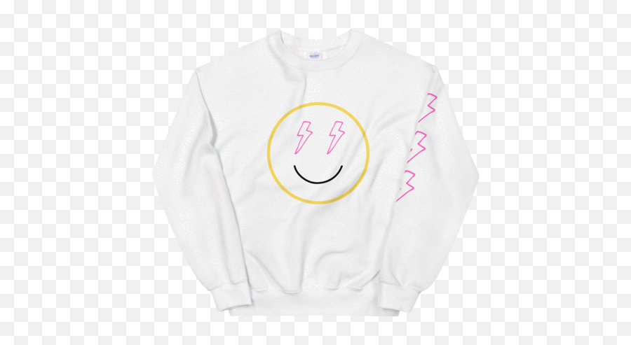 Products U2013 Vonzi - Long Sleeve Emoji,Emoticons Lightning Bolt