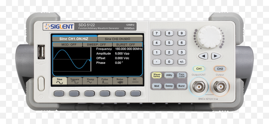 Siglent Sdg6052x Functionarbitrary Waveform Generator - Gerador De Funções Minipa Emoji,Rpg Maker Mv Generator Emotions