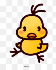 Holidays Cartoon Yellow Pleased For - Emoji,Spring Chick Emoji