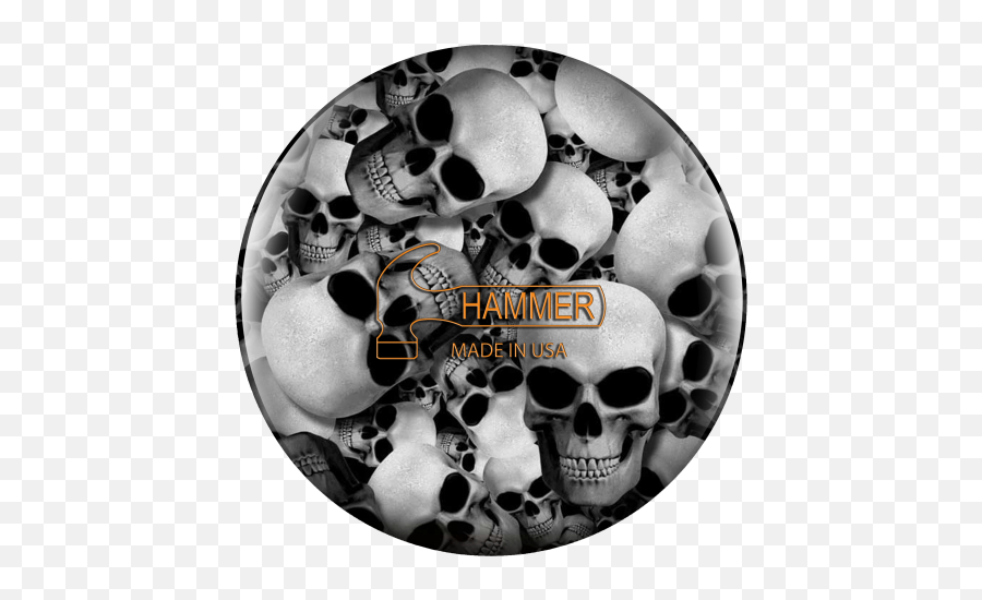Hammer Bowling Bowling Ball Bowling Bowling Equipment - Skull Bowling Ball Logo Emoji,Bowling Ball Golf Club Emoticon