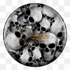 Hammer Bowling Bowling Ball Bowling Bowling Equipment - Skull Bowling Ball Logo Emoji,Bowling Ball Golf Club Emoticon