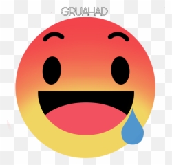 Grr Haha Sad Reaction Sticker By Anekoc - Grr Haha Emoji,Bns Emojis Grrr