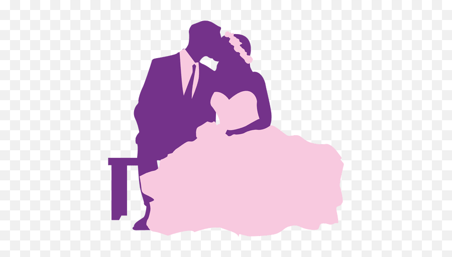 Kissing Transparent Png Or Svg To Download - Married Couple Kissing Silhouette Emoji,Couple Kissing Emoji