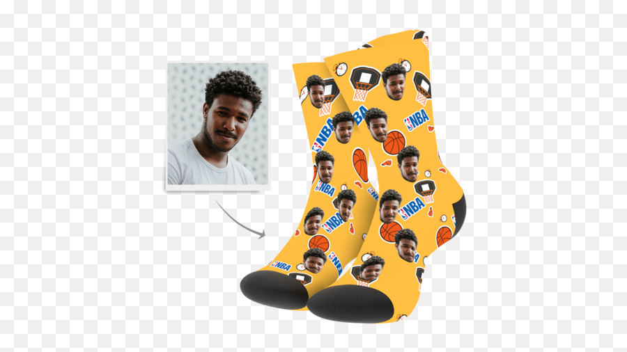 For Boyfriend U2013 Ukmyfaceboxer - Sock Emoji,Emoji Basketball Socks