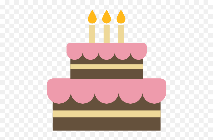 Birthday Cake Vector Svg Icon - Icon Birthday Cake Png Emoji,How Do I Change The Color Of The Birthday Cake Emoticon On Facebook