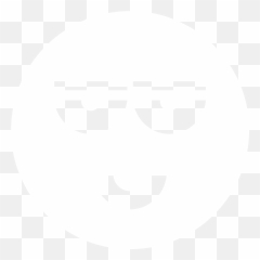 Jimy - Wide Grin Emoji,Black And White Funny Face Emojis