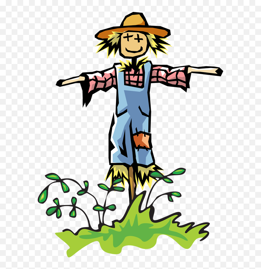 Cute Scarecrow Clipart Emoji,Does Scarecrow Have Any Emotions