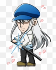 Hxh Kite Chibi Sticker - Peaked Cap Emoji,Android Emojis Kite
