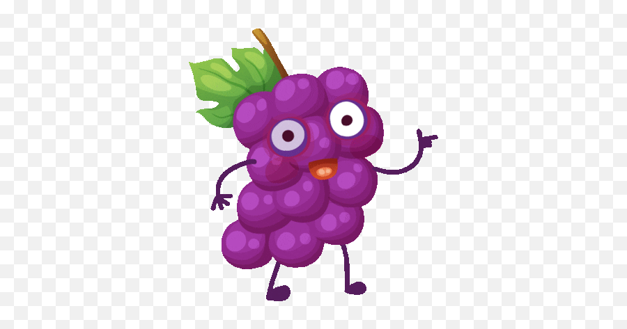 P1 Fruit Vegetables Food And Drinks - Cute Grapes Gif Emoji,Emoji Quiz Fruit And Drink