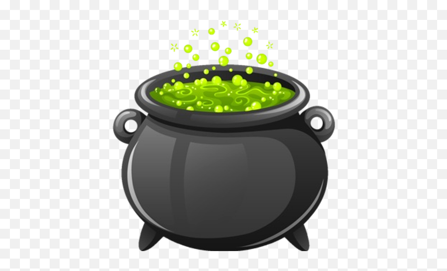 Witches Cauldron Halloween Cartoon Clip - Cauldron Clipart Emoji,Emoticon Witch Stirring Cauldron Gif