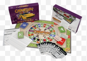 Rich Dad - Cash Flow Board Game Emoji,Mini Mansions Any Emotions