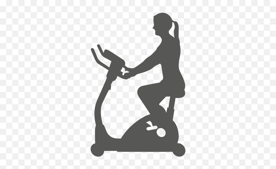 Girl On Spin Bike Icon Transparent Png U0026 Svg Vector Emoji,Emoticon For Biking