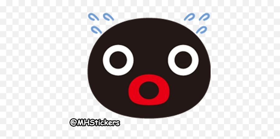 Penguin Stickers Emoji,Emoticon Kaget Png