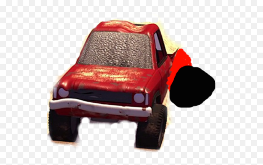 Huge Red Pickup Truck Toy The Parody Wiki Fandom Emoji,Emojis Trucks