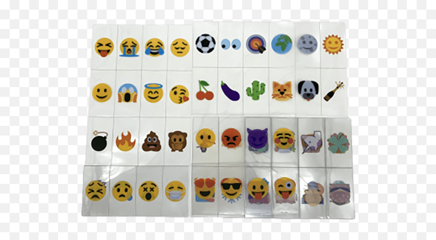 Mt08583 Cartas De Emoji - Kikiken,Emojis Codigo