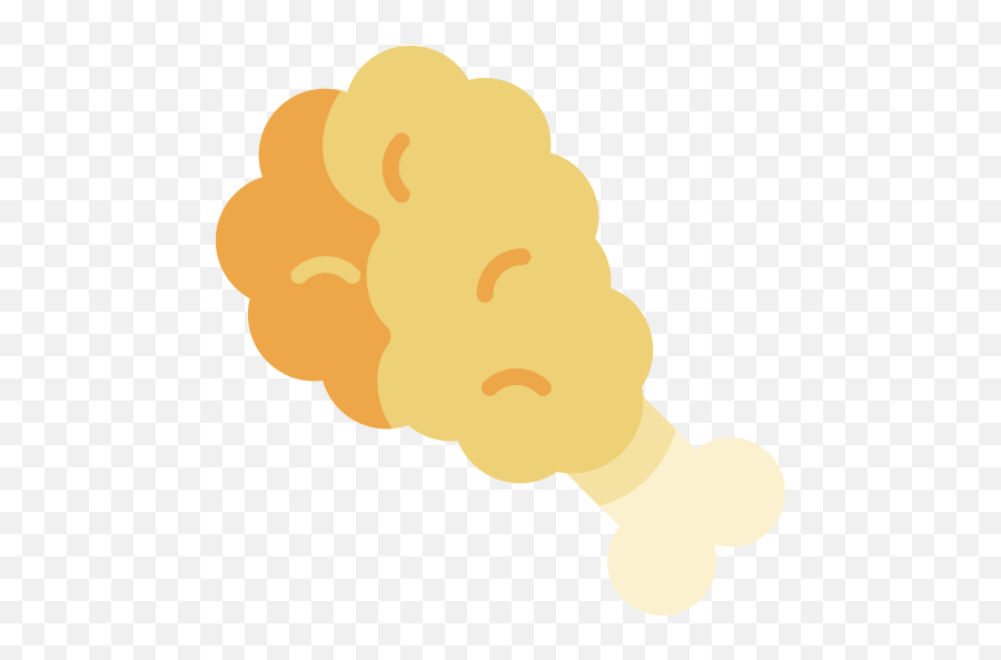 Fried Chicken - Free Food Icons Emoji,Turkey Leg Emoji