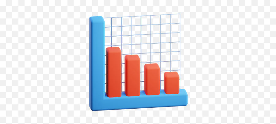 Bar Graph 3d Illustrations Designs Images Vectors Hd Graphics Emoji,Downward Point Graph Emoji
