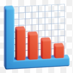 Bar Graph 3d Illustrations Designs Images Vectors Hd Graphics Emoji,Downward Point Graph Emoji
