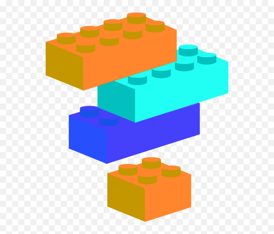 Block Vector Clip Art Clip Free Stock - Lego Bricks Vector Lego Clip Art Emoji,Brick Wall Emoticon