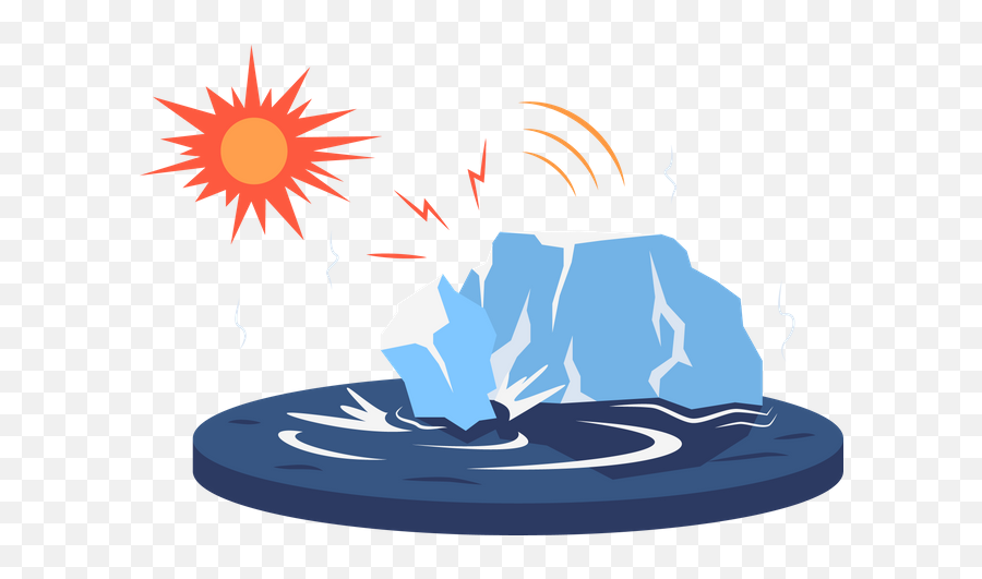 Tsunami Icon - Download In Line Style Emoji,Glacier Emoji