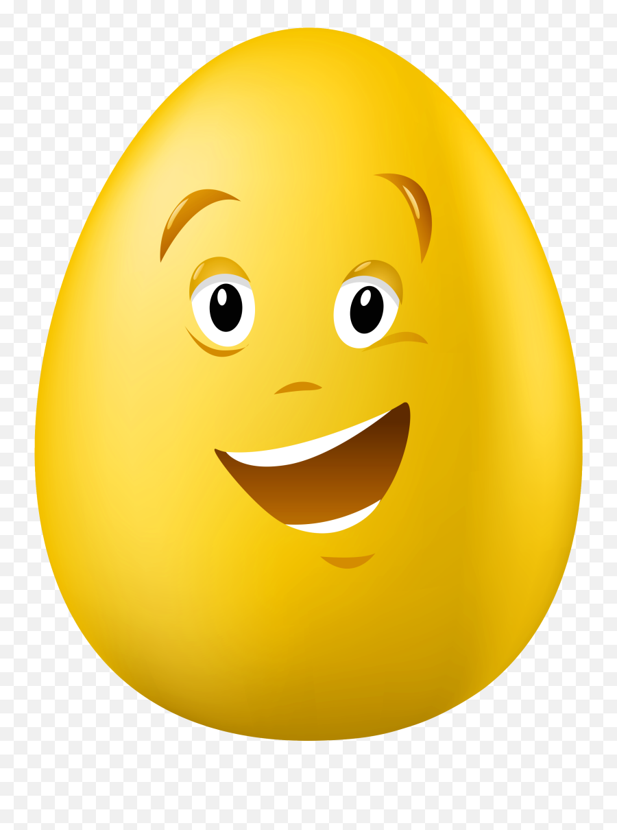 Transparent Easter Talking Yellow Egg - Easter Eggs Emoji,Egg Emoji