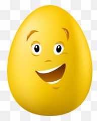 Transparent Easter Talking Yellow Egg - Easter Eggs Emoji,Egg Emoji