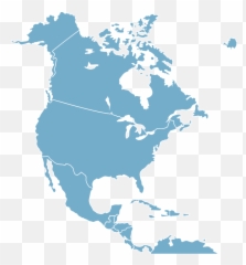 Png North America Map U0026 Free North America Mappng - Latin America Emoji,North America Emoji