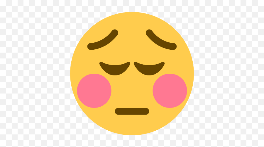 Pensive Emojis - Smirk Emoji Transparent Background,Pensive Emoji Discord