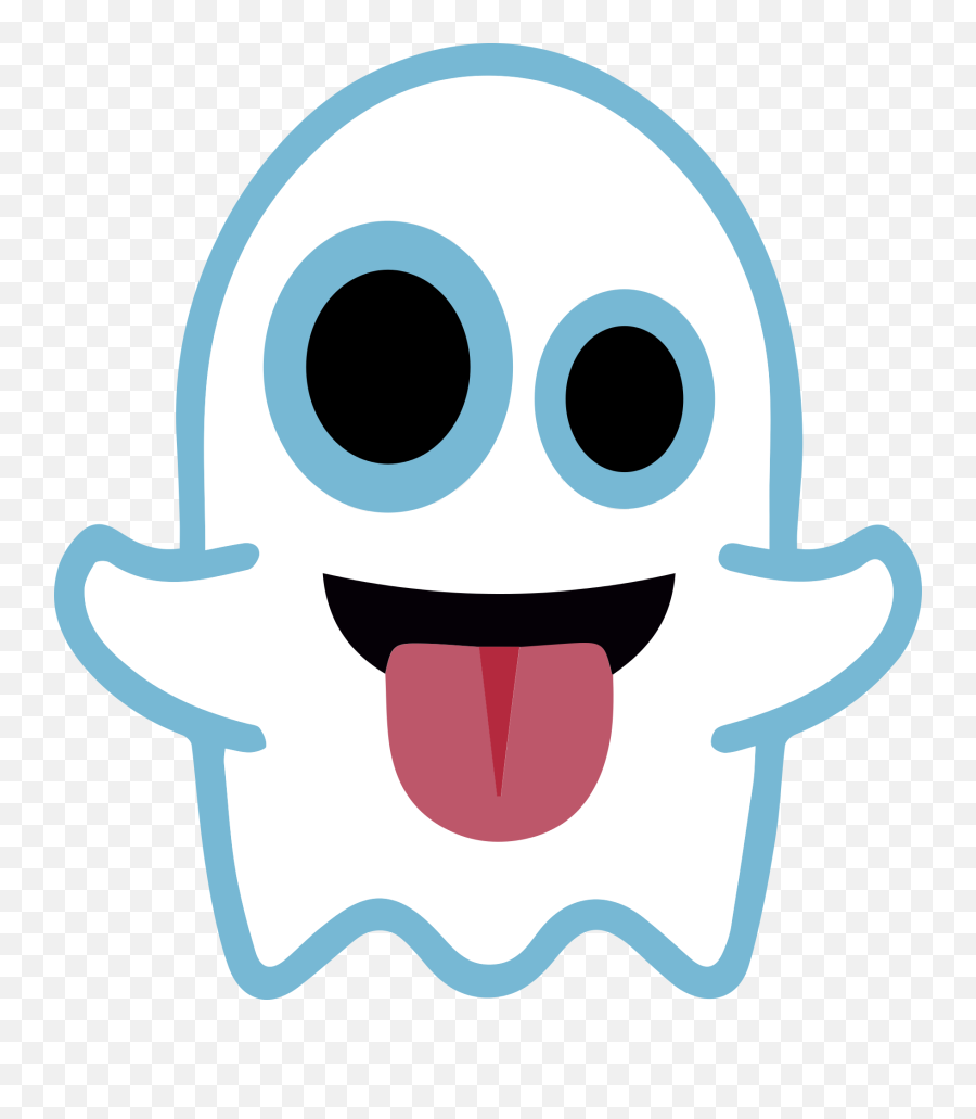 Ghost Emoji Halloween - Free Vector Graphic On Pixabay Halloween Emoticons,Pumpkin Emoji