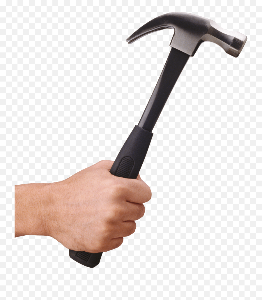 Hand Hammer Png Clipart - Hand Holding Hammer Png Emoji,Sledgehammer Emoji