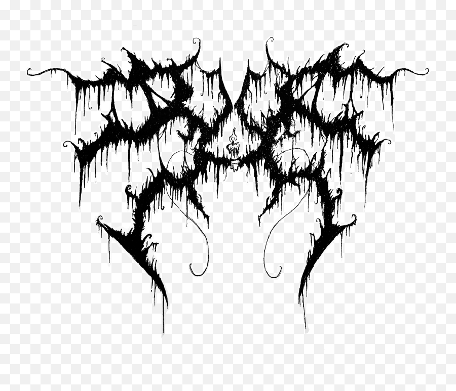 Blackmetal Utltu Sticker By Patrik Kasen - Dot Emoji,Black Metal Emoji
