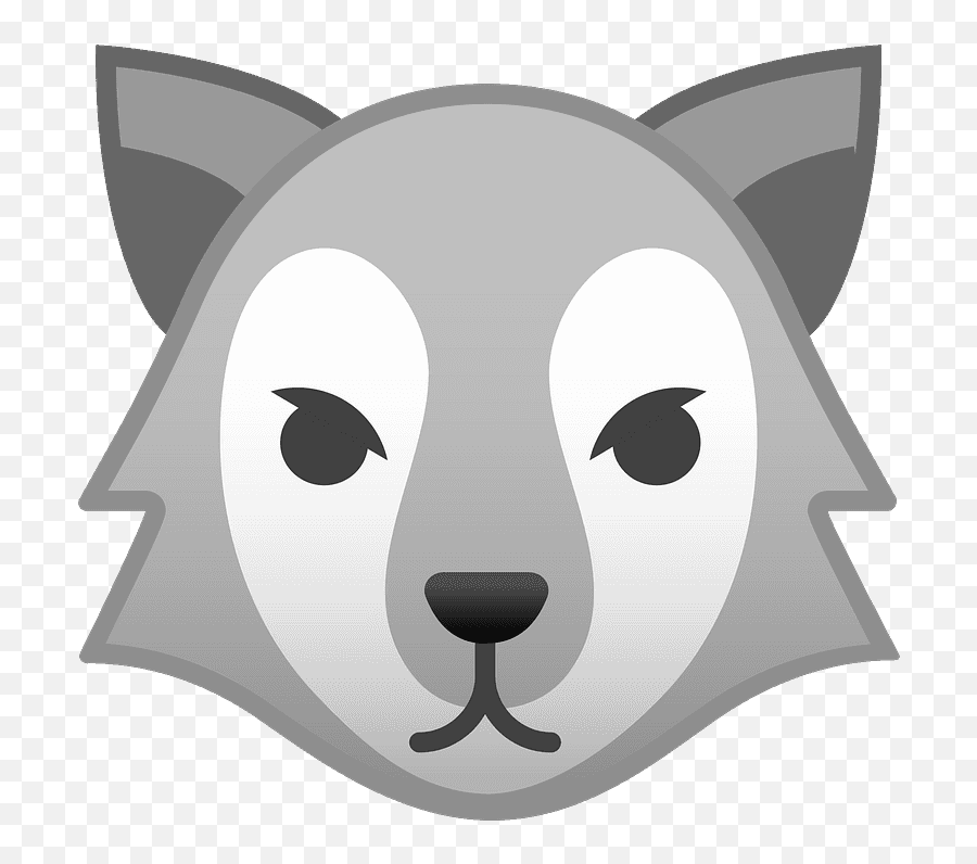 Wolf Face Emoji Meaning With Pictures From A To Z - Wolf Emoji Android,Animal Emoticons