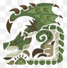 The Sleeping Sylvan Queen - Monster Hunter Rathian Icon Emoji,Drama Queen Technique & Emotion Cards - Cards