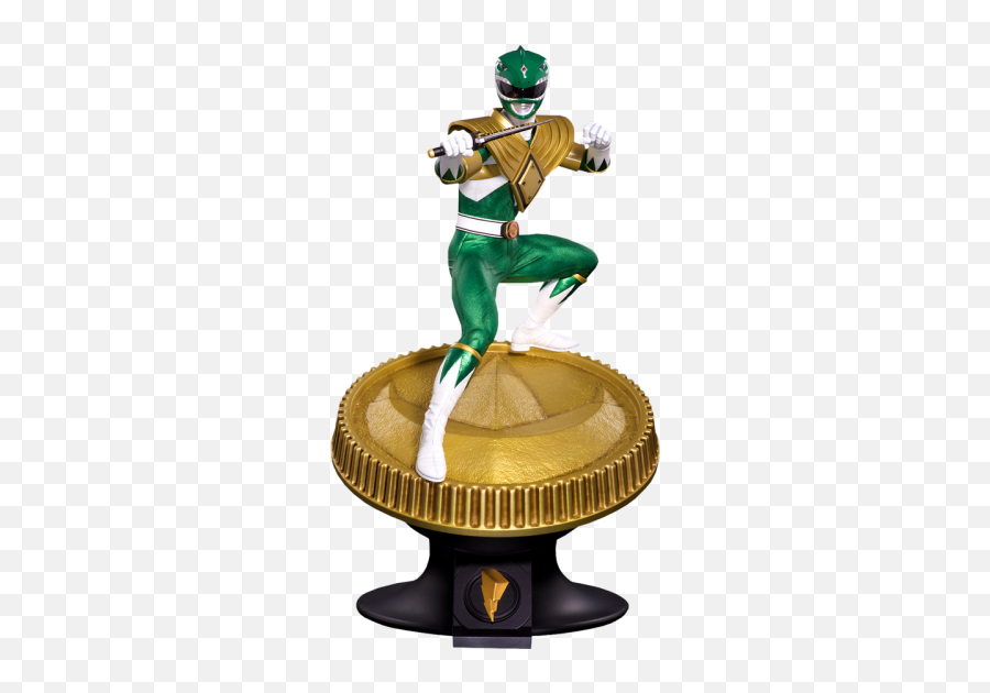 Mighty Morphin Power Rangers Green - Mini Figure Green Ranger Emoji,Facebook Pink Blue Power Ranger Emoticon