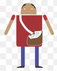 Mailman Smiley Face Yellow Mail - Exponer Png Emoji,Mail Carrier Emoticon