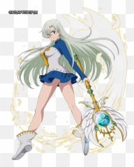 Anime 7 Pecados Capitales - Nanatsu No Taizai Elizabeth Anime Emoji,Meliodas Emotion