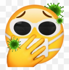 Corona Emoji Famous Sticker - Happy,Corona Emoji