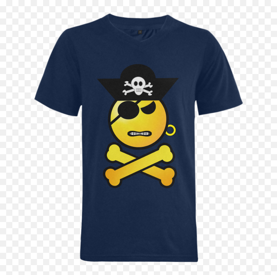 Pirate Emoticon - Star Wars Death Star T Shirt Vintage Emoji,: