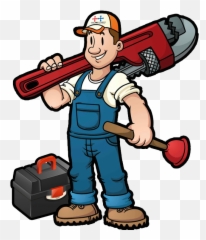 Queenu0027s Plumbing Services John The Plumber Here For You - Cartoon Plumber Ad Emoji,Plumbing Emoticon